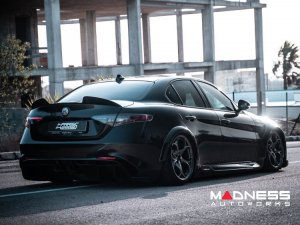 Alfa Romeo Giulia Quadrifoglio GTAm Conversion Kit by PariS'5 GaraGe - Rear Diffuser - Carbon Fiber